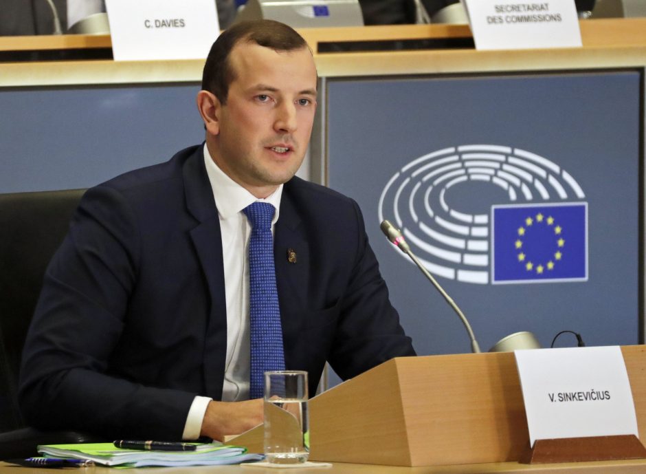 V. Sinkevičius ryžtingai nusiteikęs darbui Europos Komisijoje
