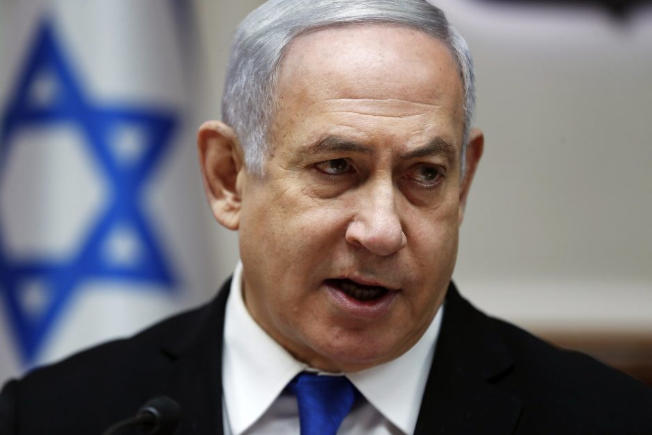 Izraelio premjeras toliau stumia aneksijos planus