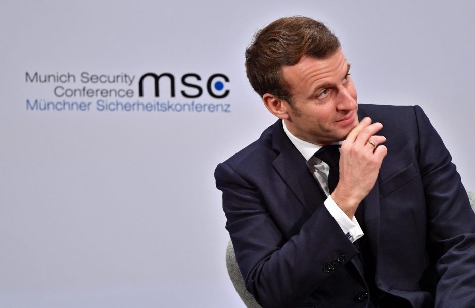 E. Macronas: Rusija toliau bandys destabilizuoti Vakarų demokratijas