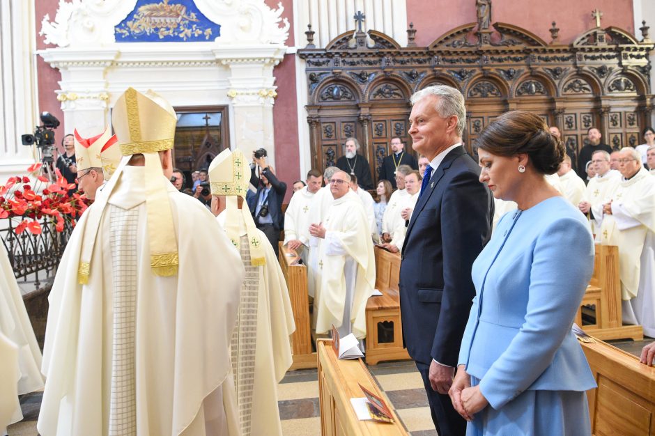Prezidentas: Bažnyčios vertybės ir principai visada daug reiškė Lietuvai