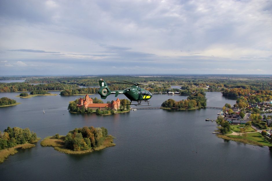 Pasieniečių aviacijos padalinys mini 30 metų veiklos sukaktį