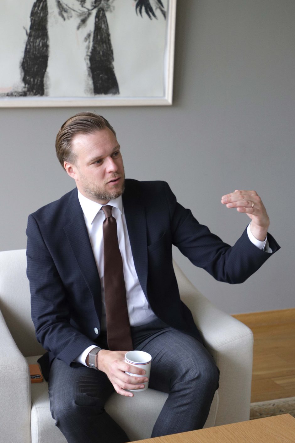 G. Landsbergis: sunku suprasti nuolat kritikuojančių oponentų nuomonę (interviu) 