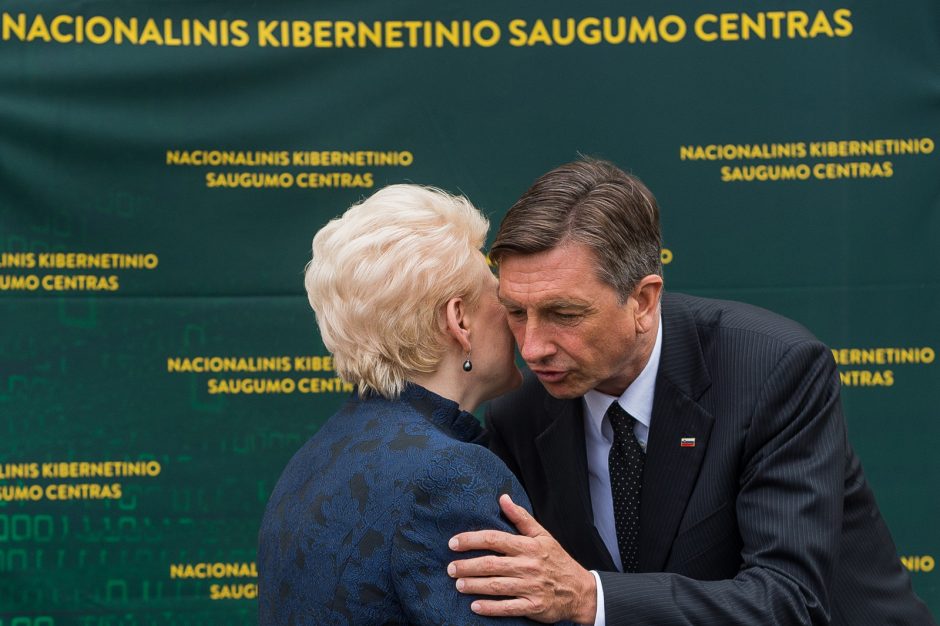 Slovėnijos prezidentas domėjosi Lietuvos kibernetinio saugumo sistema