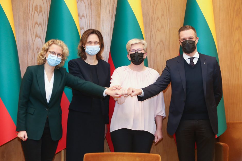 V. Čmilytė-Nielsen neigia konfliktus koalicijoje: absoliučiai palaikome Vyriausybę