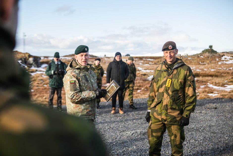 V. Rupšys: Norvegijos indėlis regiono saugumui – labai svarbus Lietuvai