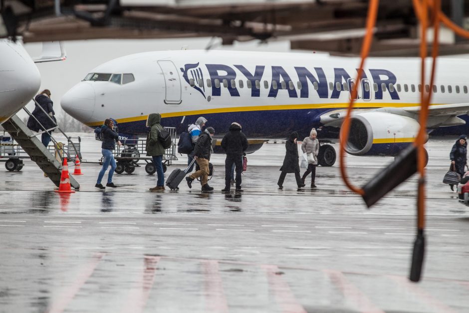 „Ryanair“ nuo gegužės atnaujina skrydžius iš Vilniaus į Niurnbergą