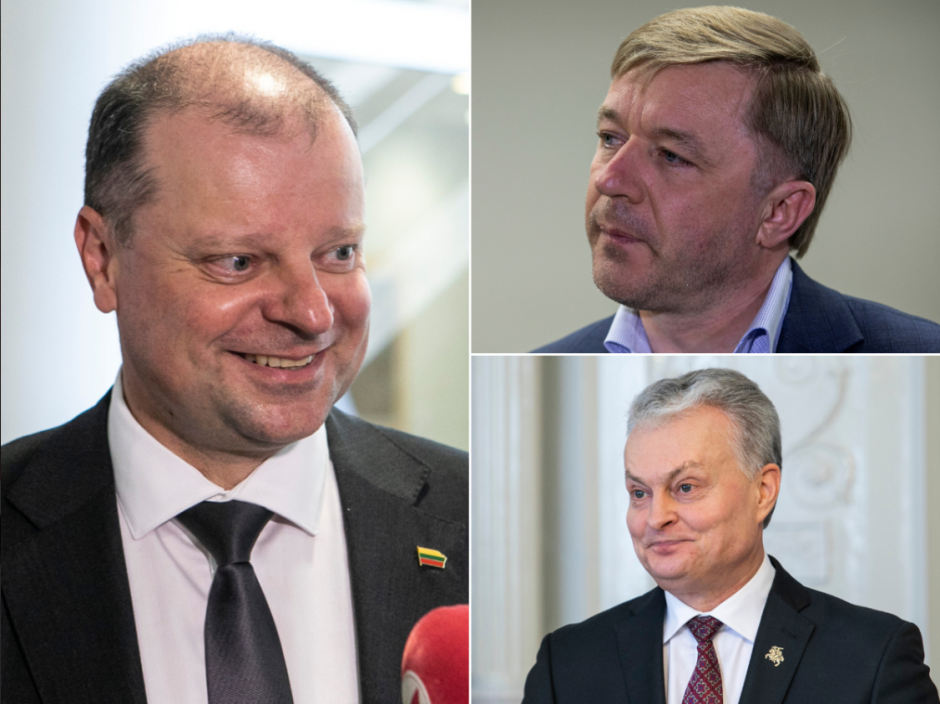Tyrimas: įtakingiausi politikai – S. Skvernelis, R. Karbauskis ir G. Nausėda