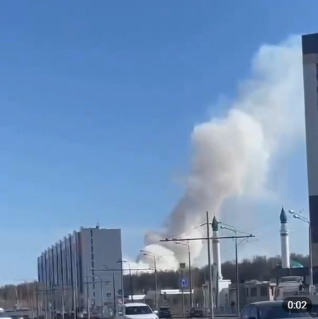 Rusijoje nugriaudėjo galingas sprogimas: Kazanėje degė tankų poligonas