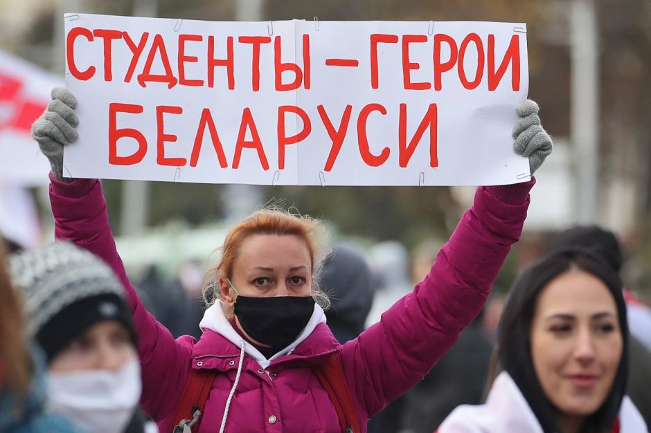 VU renka lėšas padėti režimo persekiojamiems baltarusių studentams