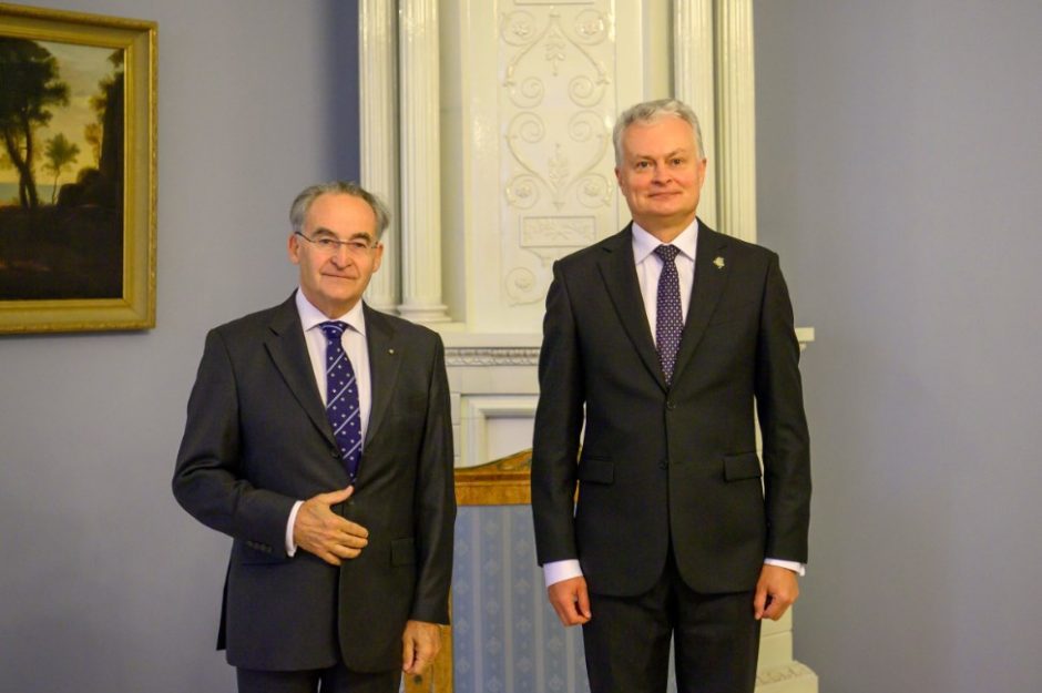 Prezidentas padėkojo Maltos ordinui: maltiečiai padeda kurti gerovės valstybę