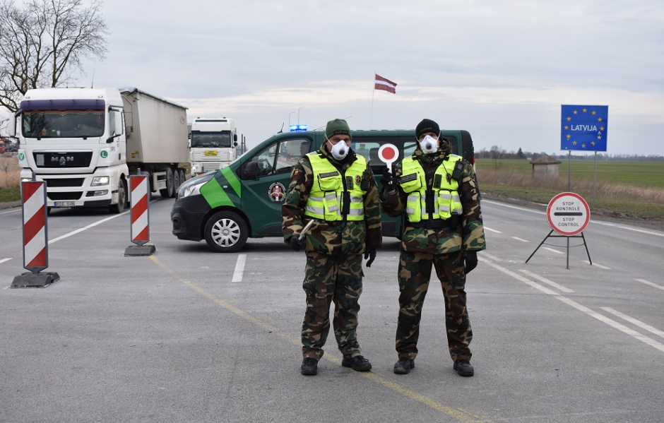 Latvijos sieną saugantys pasieniečiai: psichologiškai buvo sunku
