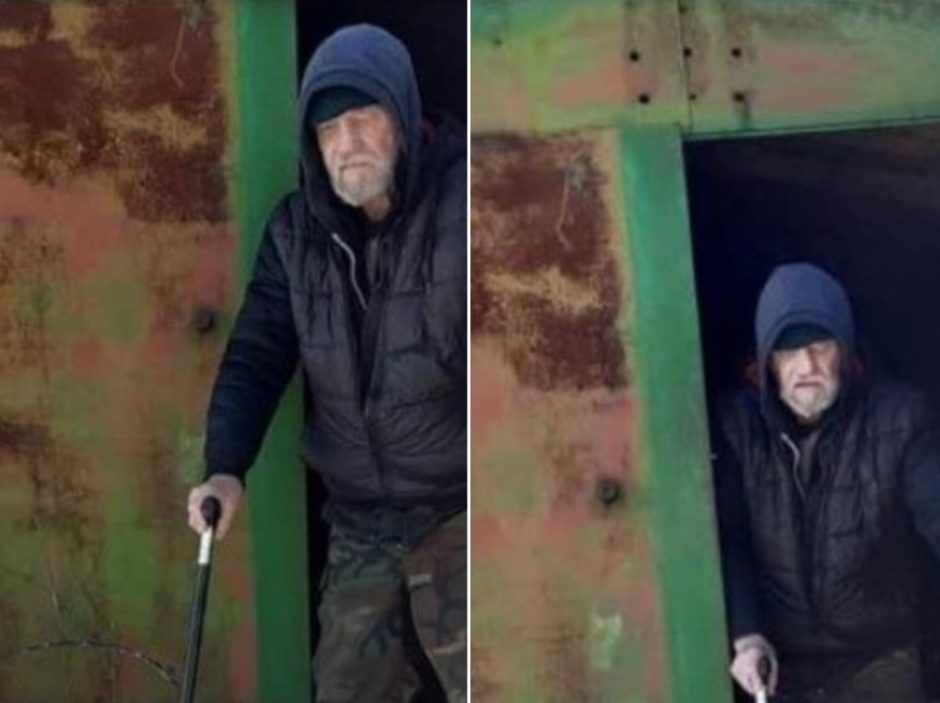 Prašo padėti senoliui: vyras per šalčius glaudžiasi metaliniame garaže