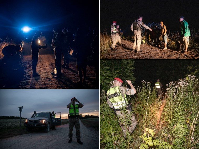 Pasieniečiai naktį sulaikė ir apgręžė atgal į Baltarusiją dešimtis neteisėtų migrantų