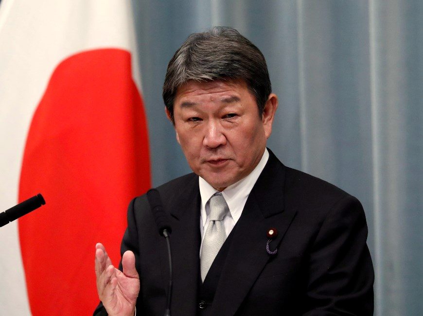 Lietuvoje liepą lankysis Japonijos užsienio reikalų ministras