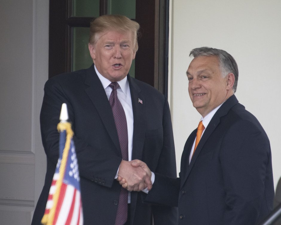 D. Trumpas rado, už ką pagirti autoritarišką Vengrijos premjerą