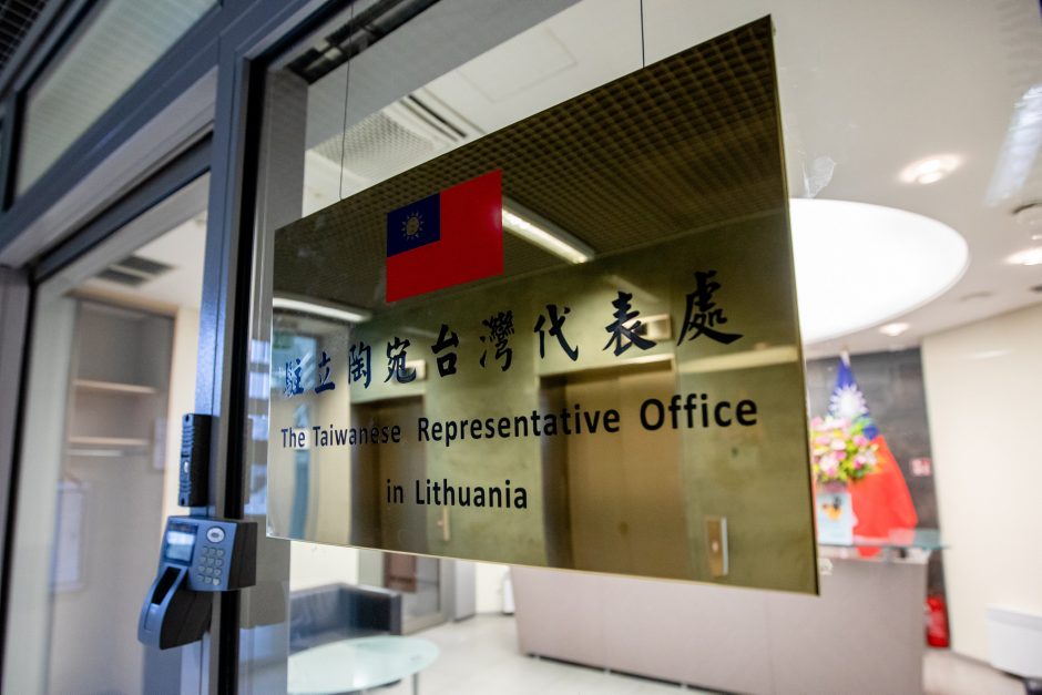 URM: informacija dėl JAV siūlymo keisti Taivano atstovybės pavadinimą – melaginga