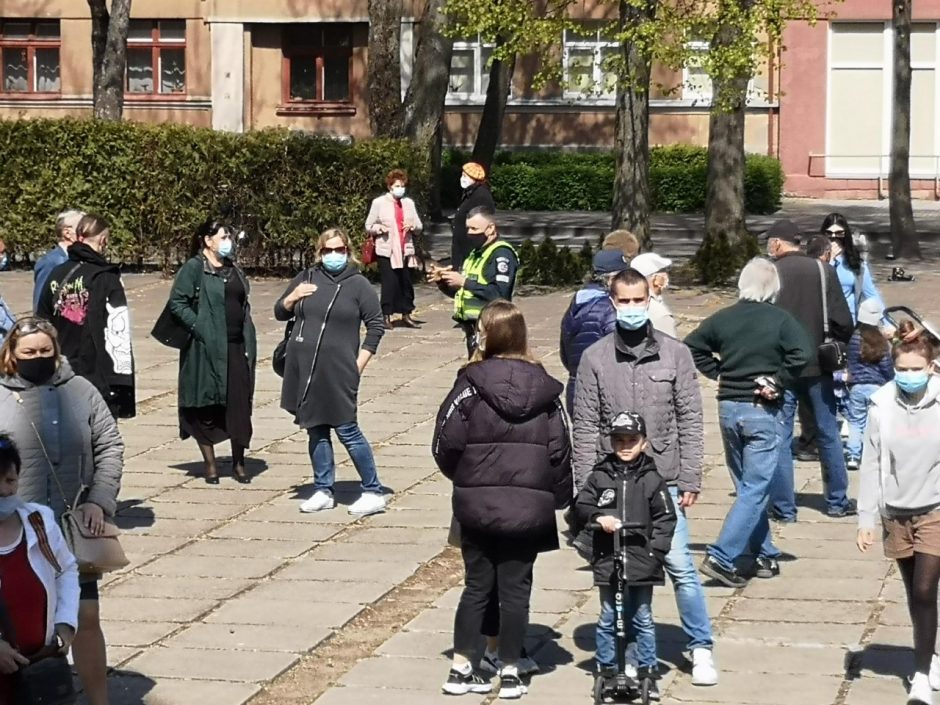 Gegužės 9-oji Klaipėdoje – be skambių kalbų