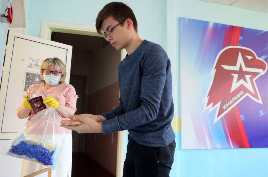 Rusijoje koronaviruso aukų skaičius viršijo 10 tūkst.