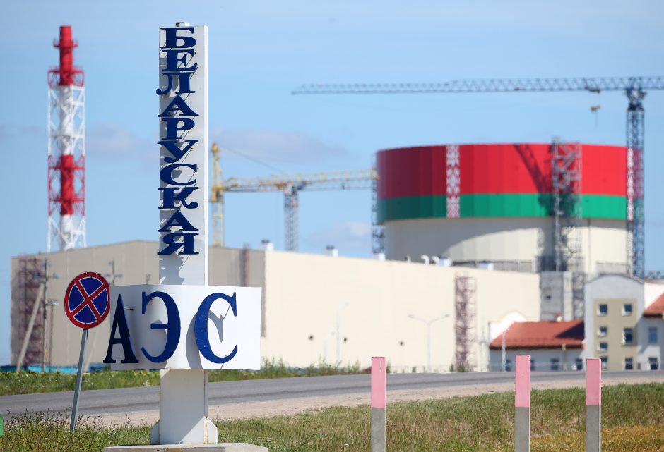Minskas: panaudotas branduolinis kuras iš Astravo AE bus perdirbamas Rusijoje