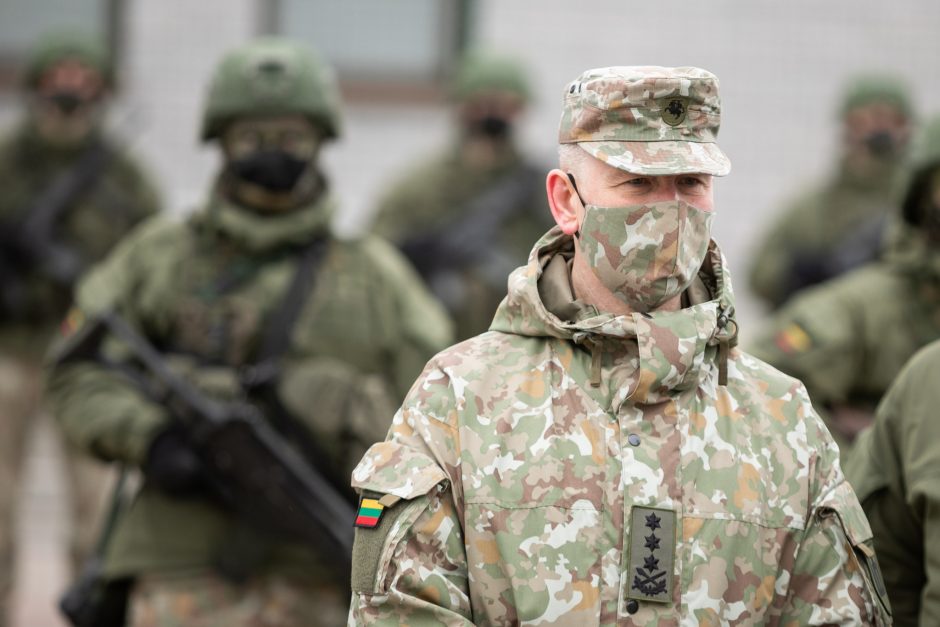 Kariuomenės vadas su NATO kolegomis aptars situaciją Ukrainoje