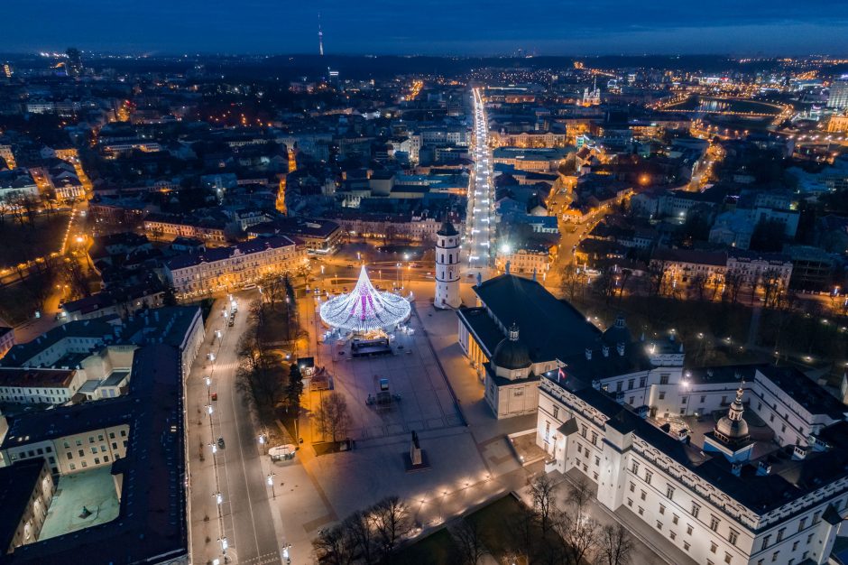 Kas magiško laukia Kalėdų sostinėje Vilniuje?
