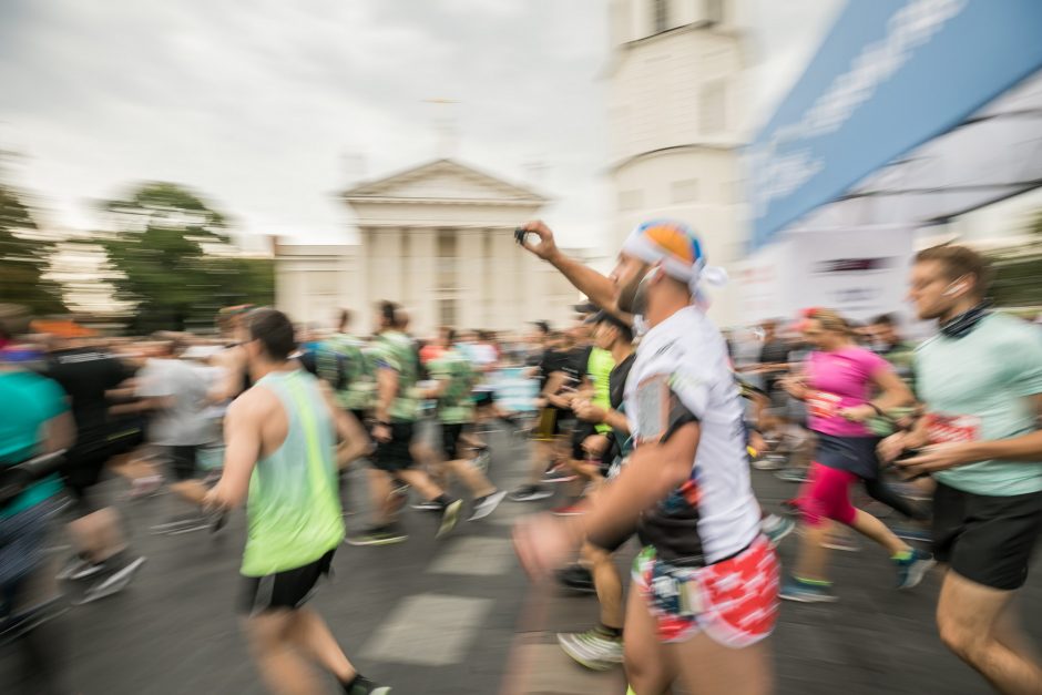 Per „Danske Bank Vilniaus maratoną“ – eismo ribojimai