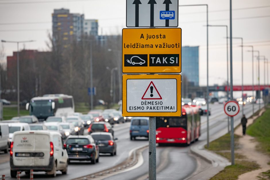 Viešasis transportas Vilniuje judės greičiau: Ukmergės gatvė – tik pradžia