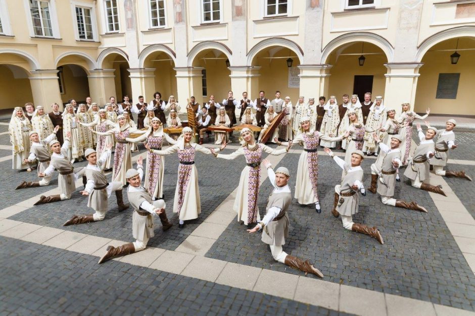 Sostinėje – ansamblio „Lietuva“ jubiliejinis koncertas po atviru dangumi