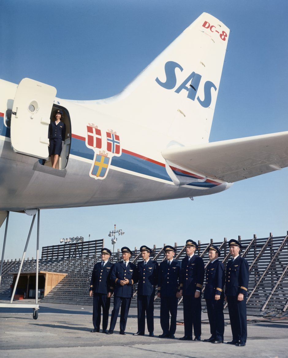 Skandinavijos skrydžių bendrovė SAS – 70 metų danguje 