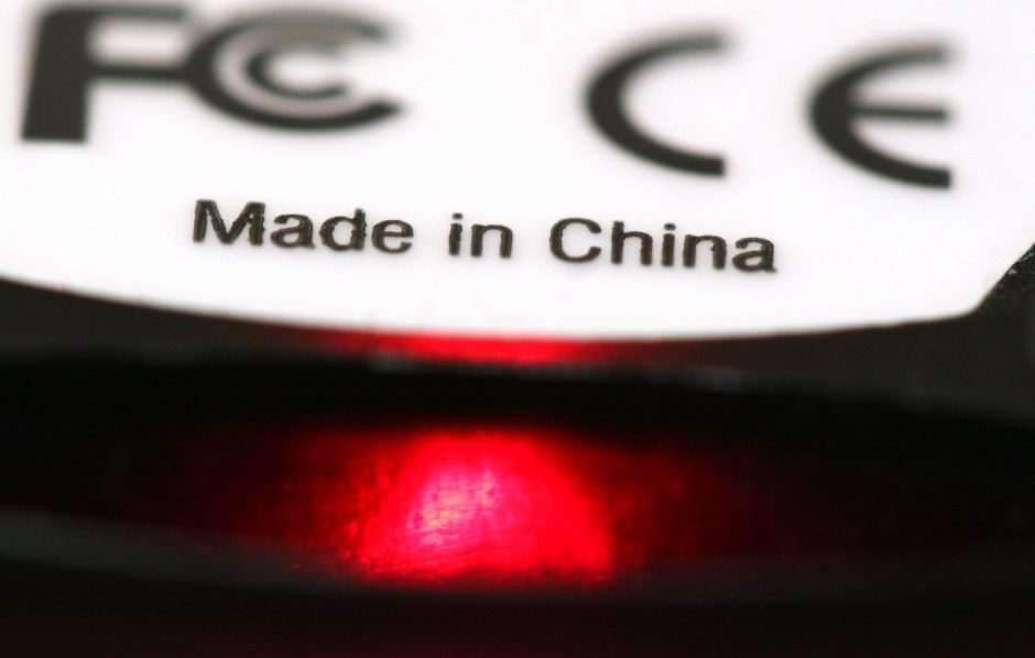 V. Janulevičius: ženkliuką „Made in China“ būtina pakeisti į „Made in Europe“