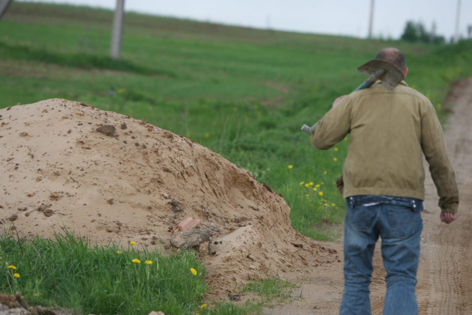 Panevėžyje kastuvu sužalotas vyras