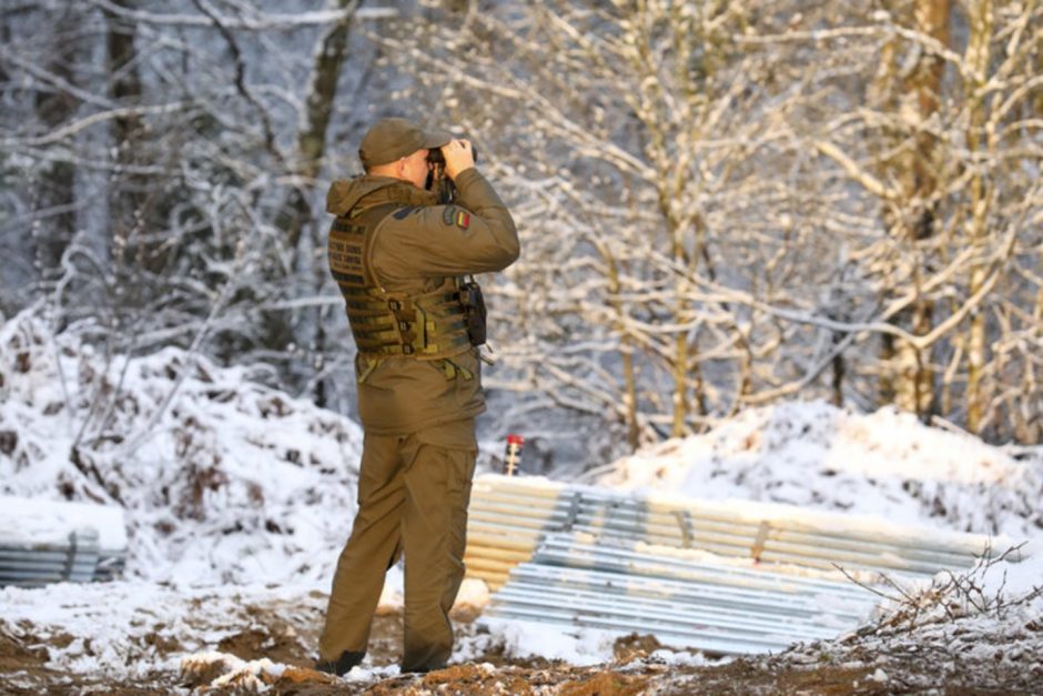 VSAT: praėjusią parą pasienyje su Baltarusija nebuvo apgręžtų migrantų