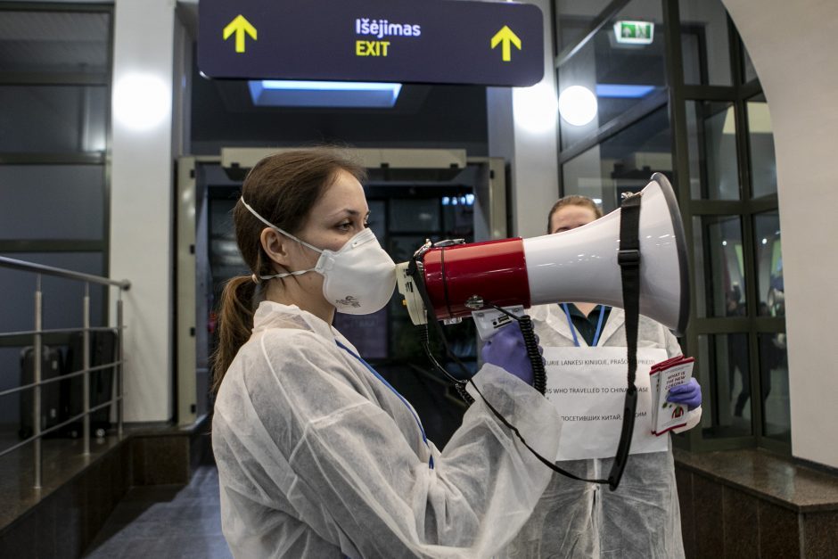 Vienas iš koronaviruso atvejų praėjusią parą – įvežtinis iš Jungtinės Karalystės