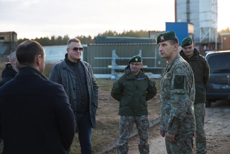 Sieną saugantys Lietuvos kariai Kapčiamiestyje: reakcijos laikas – čia ir dabar