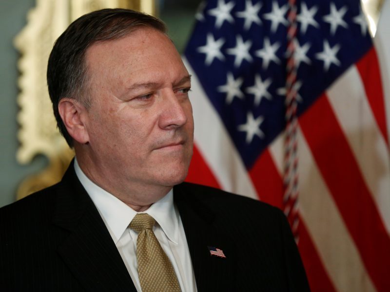 M. Pompeo: D. Trumpas imsis veiksmų dėl Kinijos studentų