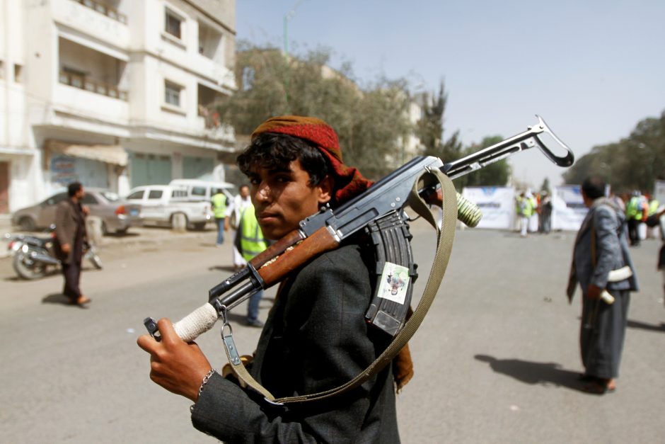 Dėl koronaviruso skelbiamos dviejų savaičių paliaubos Jemene