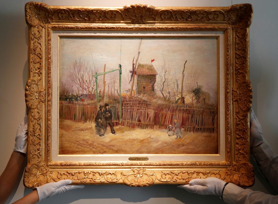 Retas V. van Gogho paveikslas parduotas už daugiau kaip 13 mln. eurų