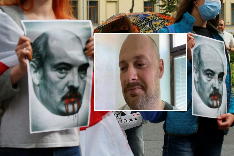 Baltarusis tikisi prieglobsčio Lietuvoje: už dalyvavimą protestuose jam iškeltos dvi bylos