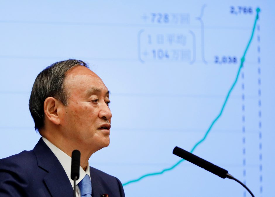 Japonijos premjeras: Tokijuje per olimpiadą galios ekstremalioji padėtis