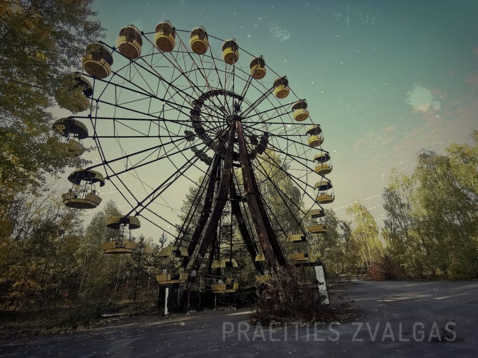 Černobylio zoną siaubia miško gaisras: vietiniai žmonės skambina pavojaus varpais