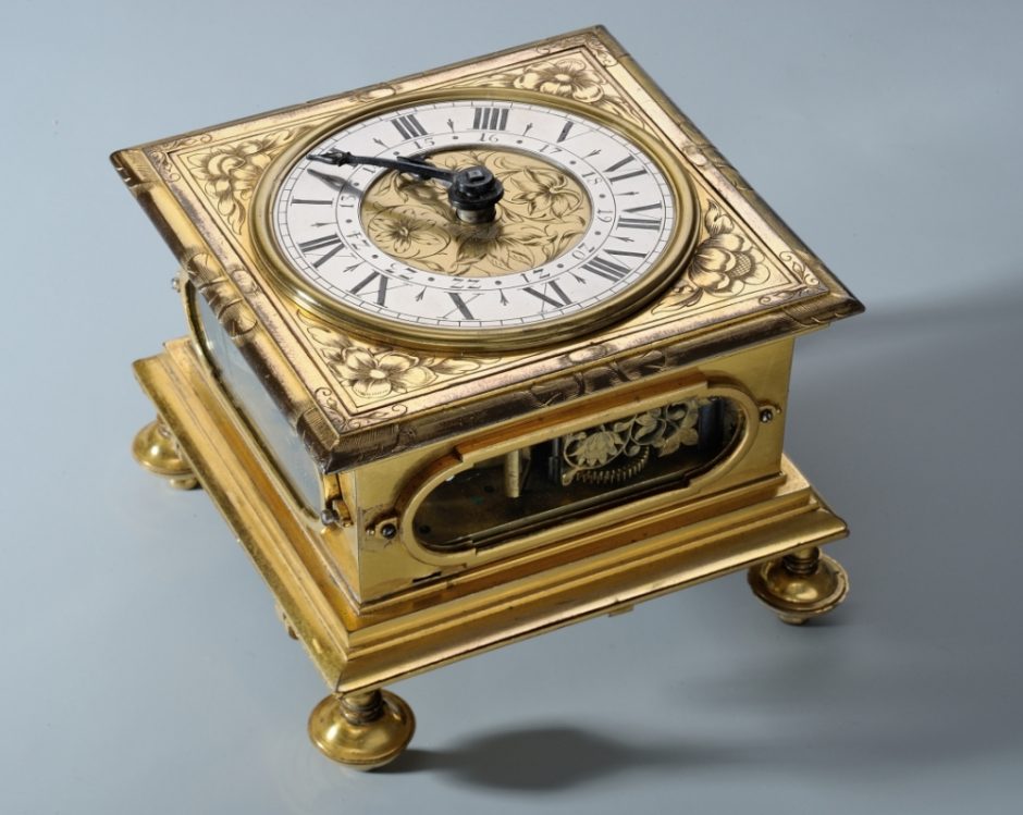 Valdovų rūmai įsigijo XVI amžiaus laikrodį