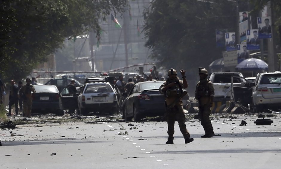 Afganistano sostinėje netoli ambasadų rajono sprogo galinga bomba