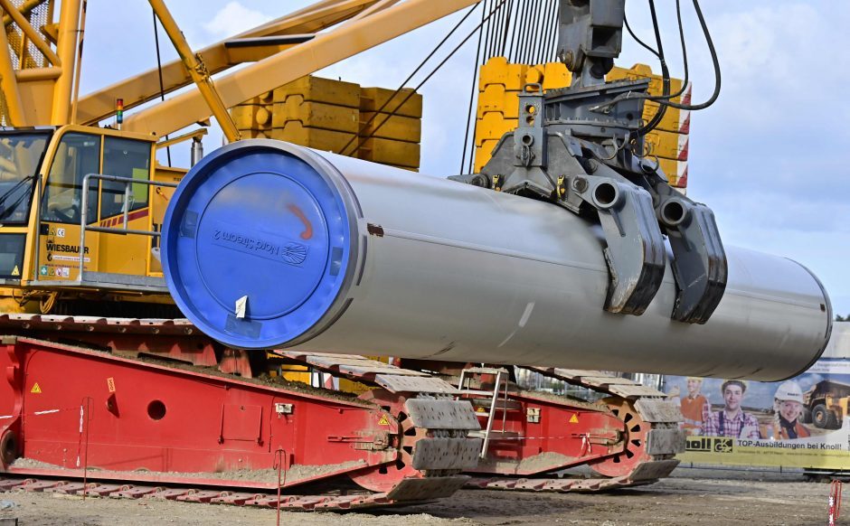 JAV Senatui pateiktas įstatymo projektas dėl sankcijų „Nord Stream 2“ išplėtimo