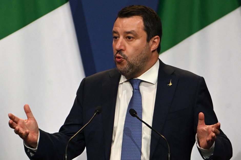 Lenkijos ir Vengrijos premjerai bei M. Salvini sutarė dėl kuriamo naujo aljanso gairių