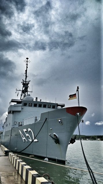 Klaipėdoje lankysis trys Vokietijos kariniai laivai