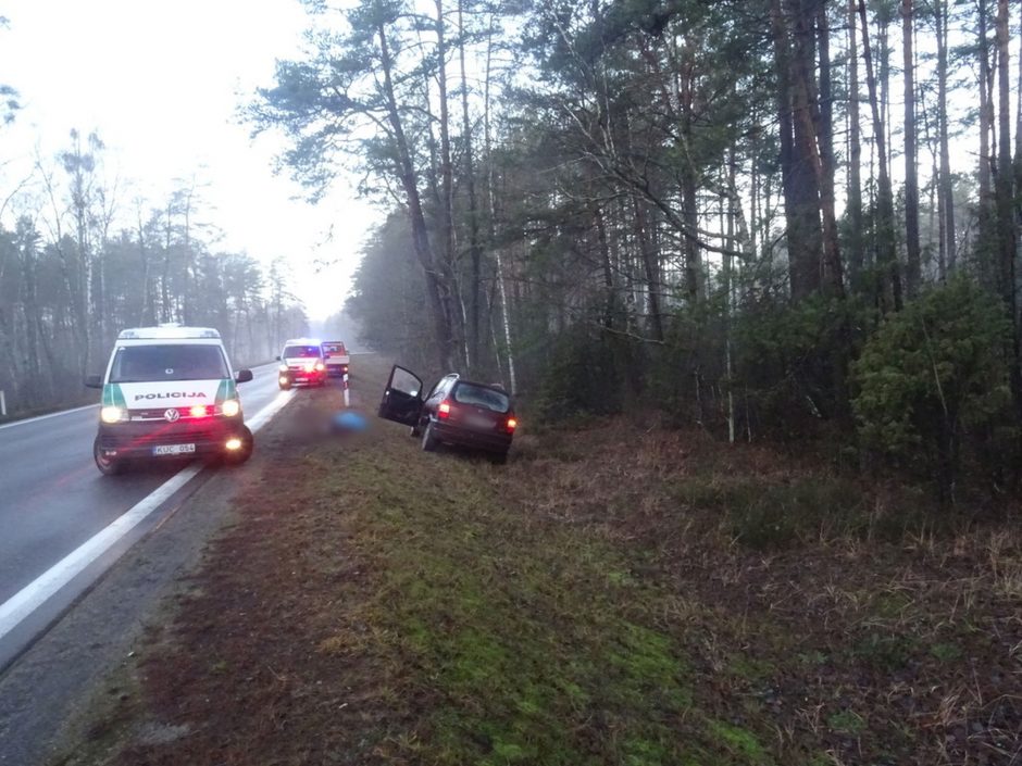 Nelaimė Druskininkų savivaldybės ribose: sutrikus sveikatai mirė vairuotojas