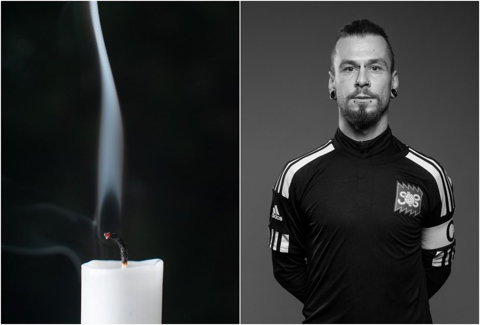 Lietuvos futbolo bendruomenėje – netektis: vos 34-erių mirė futbolininkas M. Vaidžiulis