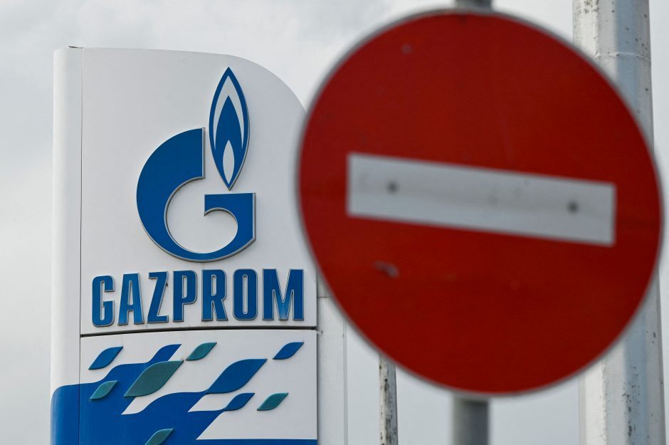 Rusijos „Gazprom“ vadovas: mūsų produktas, mūsų taisyklės