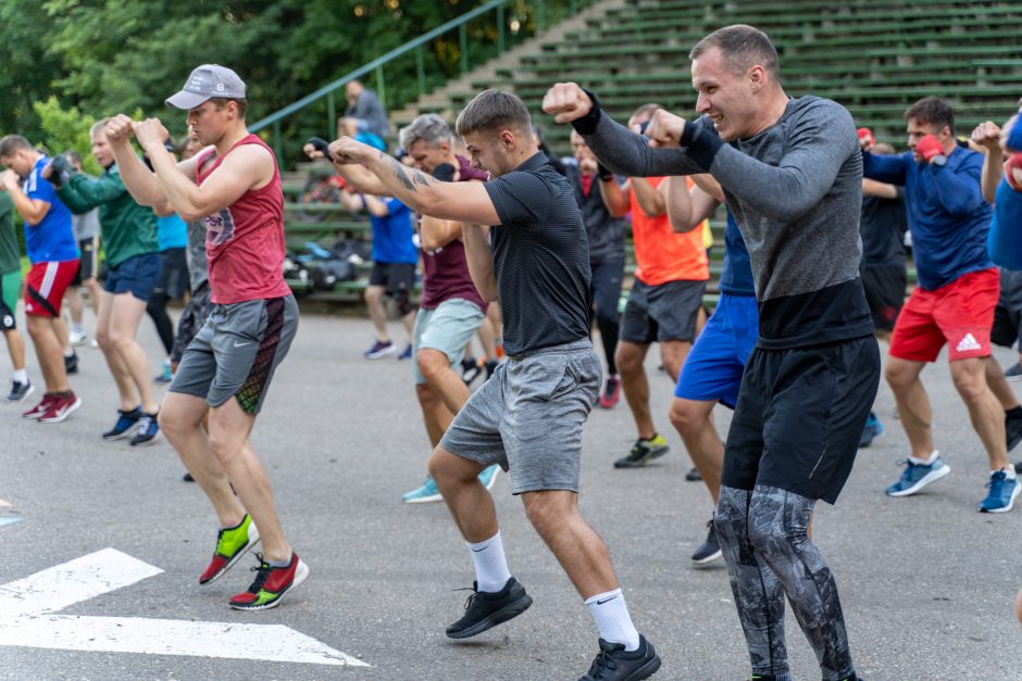 Vasarą su boksu – nenuvilianti nemokamų treniruočių tradicija