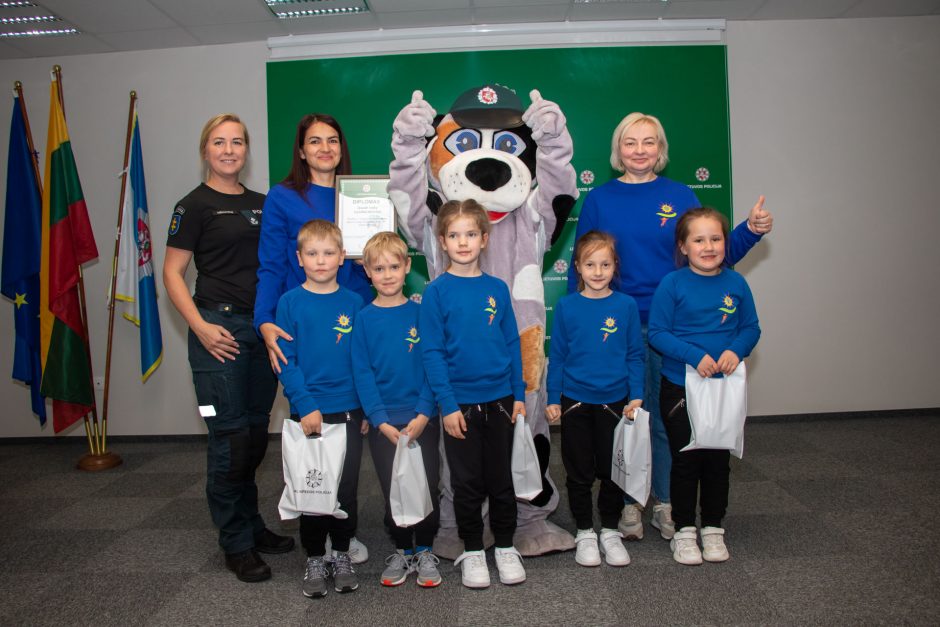 Konkurso „Saugiausia ikimokyklinio ugdymo įstaiga“ nugalėtojai – Klaipėdos rajonui atstovavę mažieji